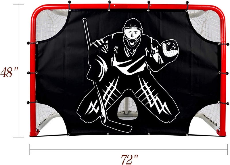 Kapler Ice Hockey Street Shooting Target - Fit 72" x 48" Goal (Target Only) - Image 2